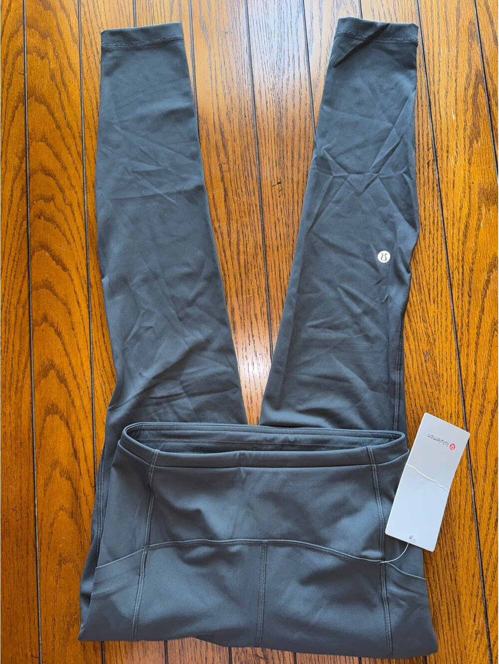 Lululemon Swift Speed High Rise 28” With Pockets Graphite Grey Size 6 NWT